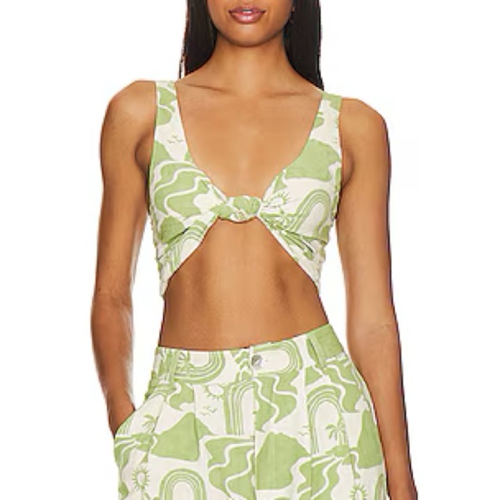 Show Me Your Mumu Bonnie Top in Desert Sands